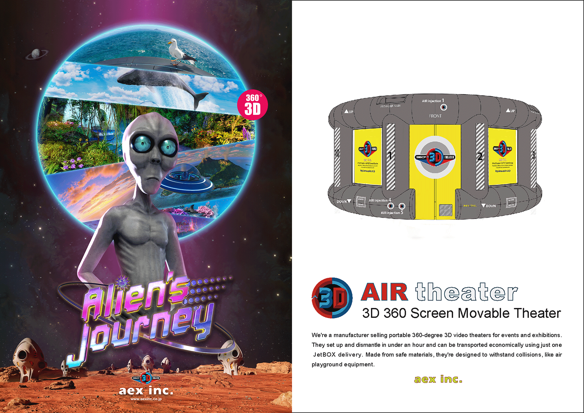 AIR Theaterの新作「Alien’s Journey」完成